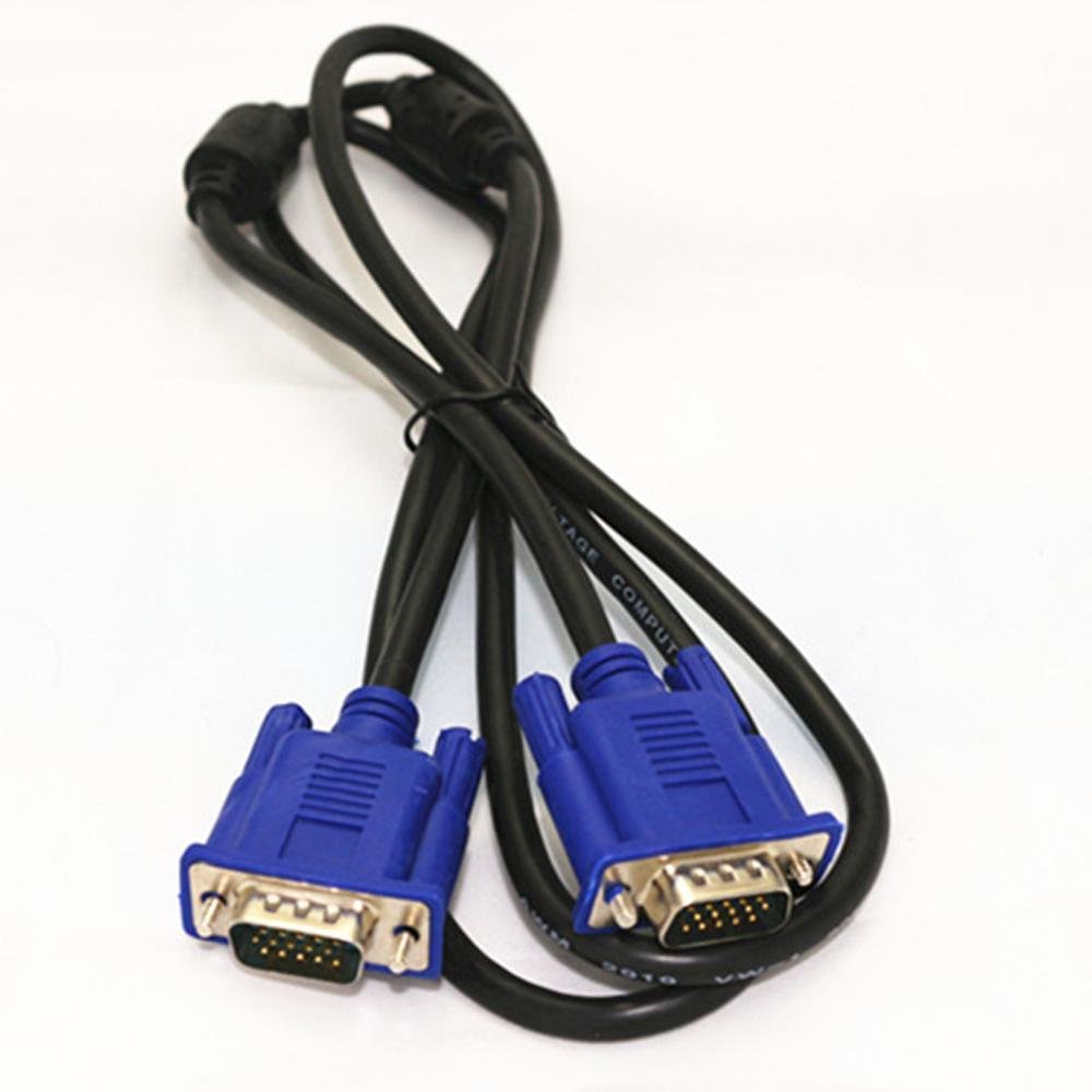 Cabo VGA Monitor LCD Pc Tv Projetor 1.5 Metros Novo Cabo VGA Monitor LCD Pc Tv Projetor 1.5 Metros Novo