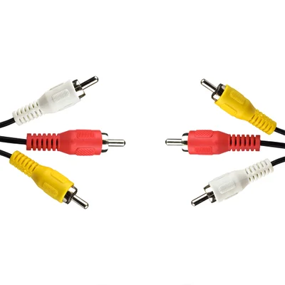 Cabo De Audio/ Video Evus C-060, 3rca + 3rca M/ M, 1.50m