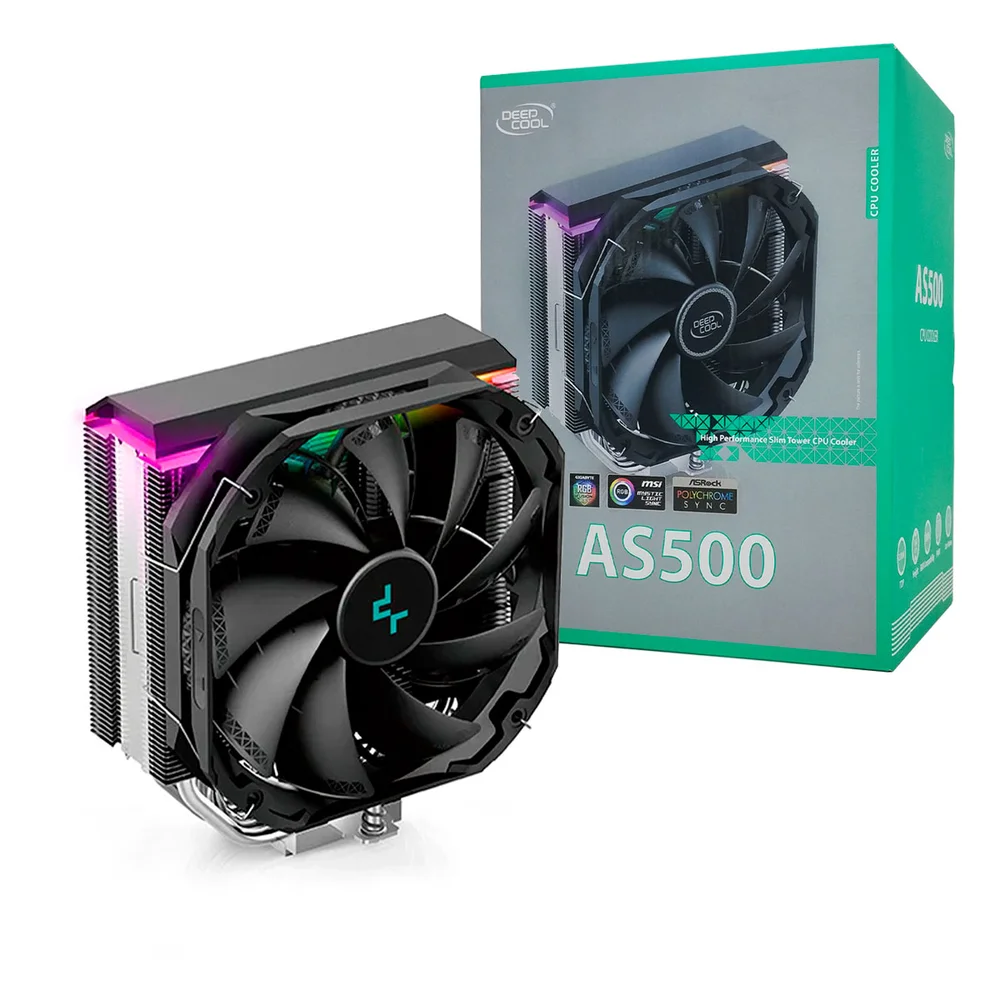 Cooler Processador Deepcool As500 AMDIntel KaBuM