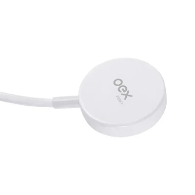 Carregador Oex Cw200 Wireless, Para Apple Watch, Branco