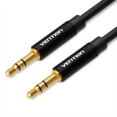 Cabo Auxiliar Audio P2, Vention, Celular, Carro, Som Fone, 1.5m