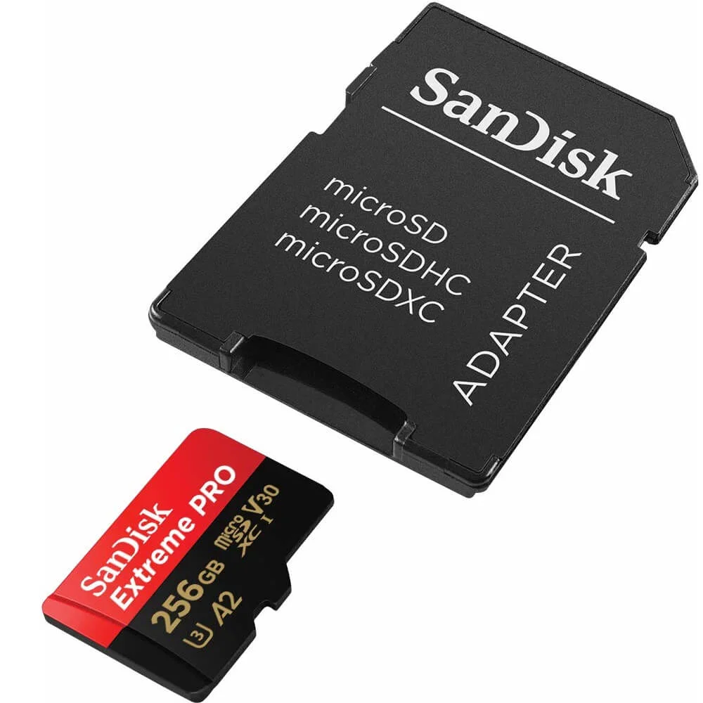 Carto De Memória 256GB Sandisk Extreme Pro KaBuM
