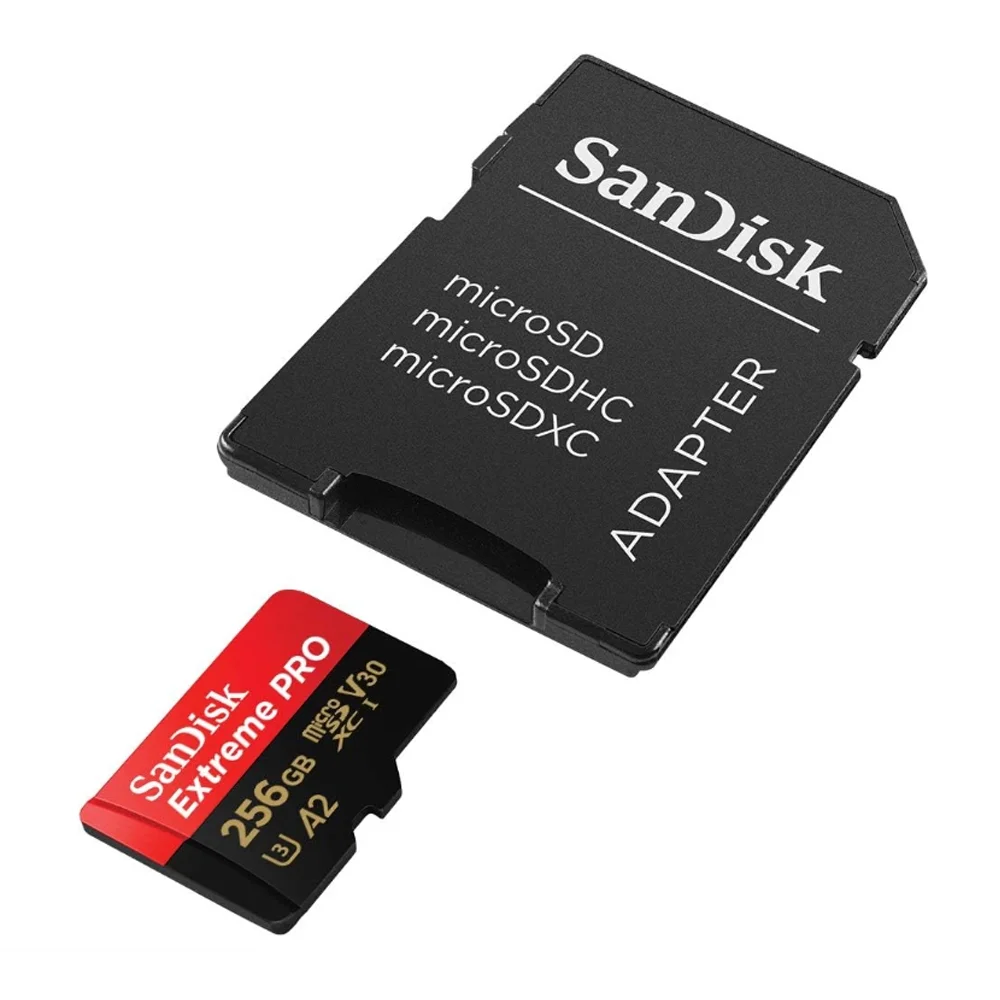 Carto De Memória 256GB Sandisk Extreme Pro KaBuM