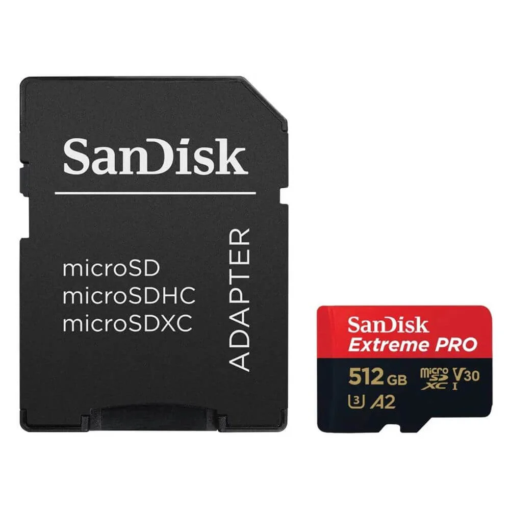 【セール中 早い者勝ち‼︎】SanDisk ExtremePRO 512GB SD Carto De Memória 512GB Sandisk Extreme Pro KaBuM