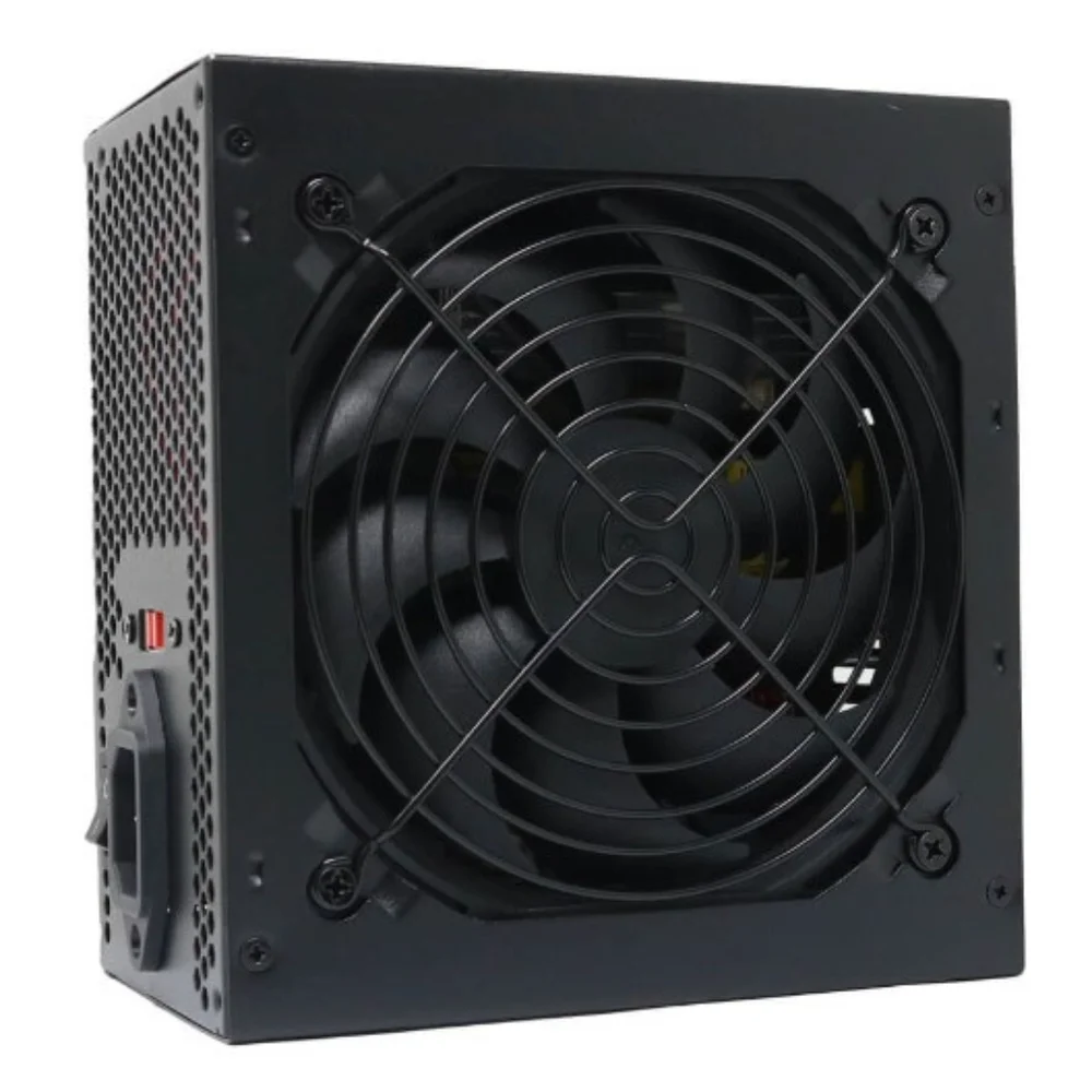 Imagem 2 de 5 do produto Fonte De Alimentação Para Pc Desktop 500w Bivolt Bluecase Blu500-e Atx V2