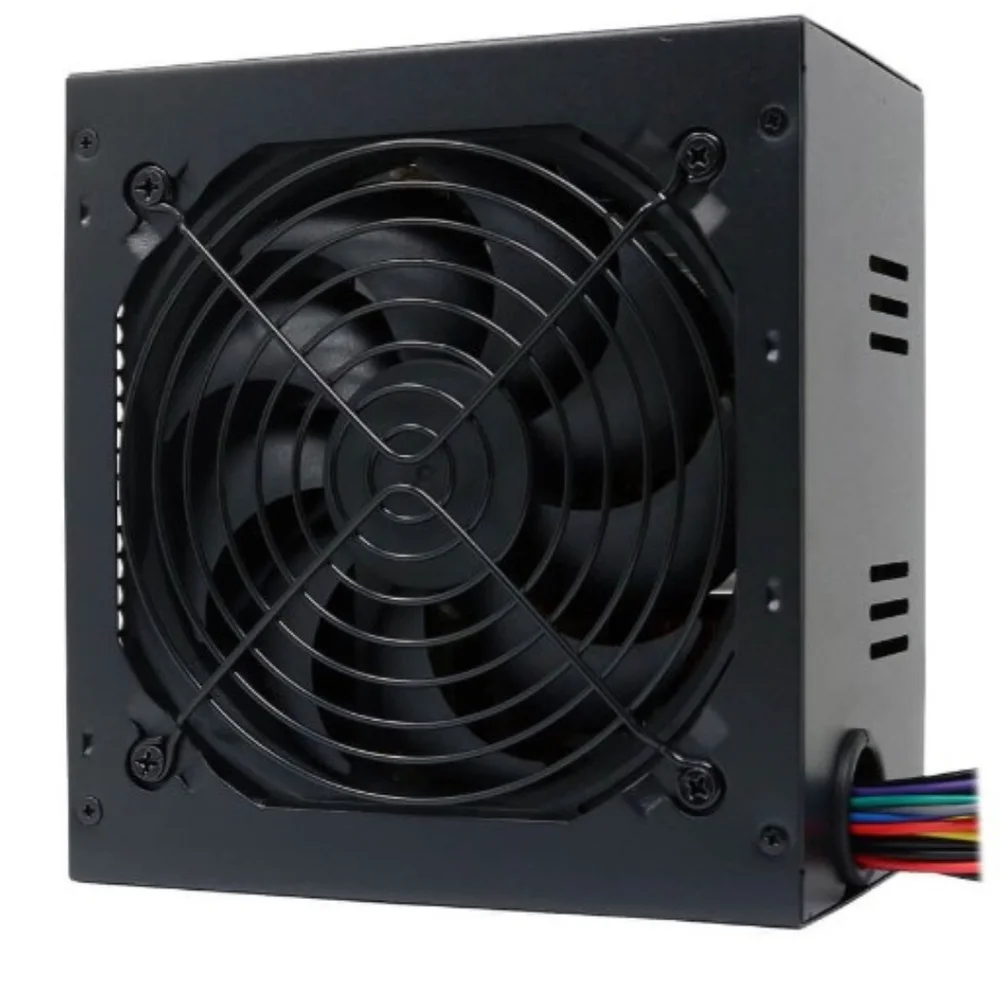 Imagem 3 de 5 do produto Fonte De Alimentação Para Pc Desktop 500w Bivolt Bluecase Blu500-e Atx V2