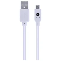 Cabo USB X Micro USB B 2.0 5 Pinos 2 Metros Branco - Musb-2