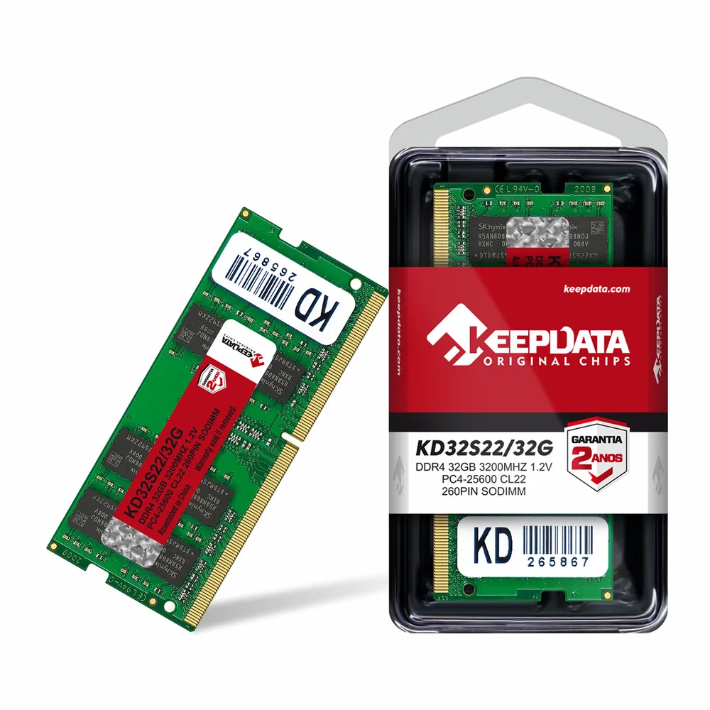 Memoria RAM DDR4 Sodimm Keepdata 3200 Mhz 32 GB