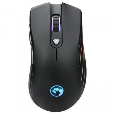 Mouse Gamer Marvo G813, 7200 DPI 7 Botões LED RGB Rainbow