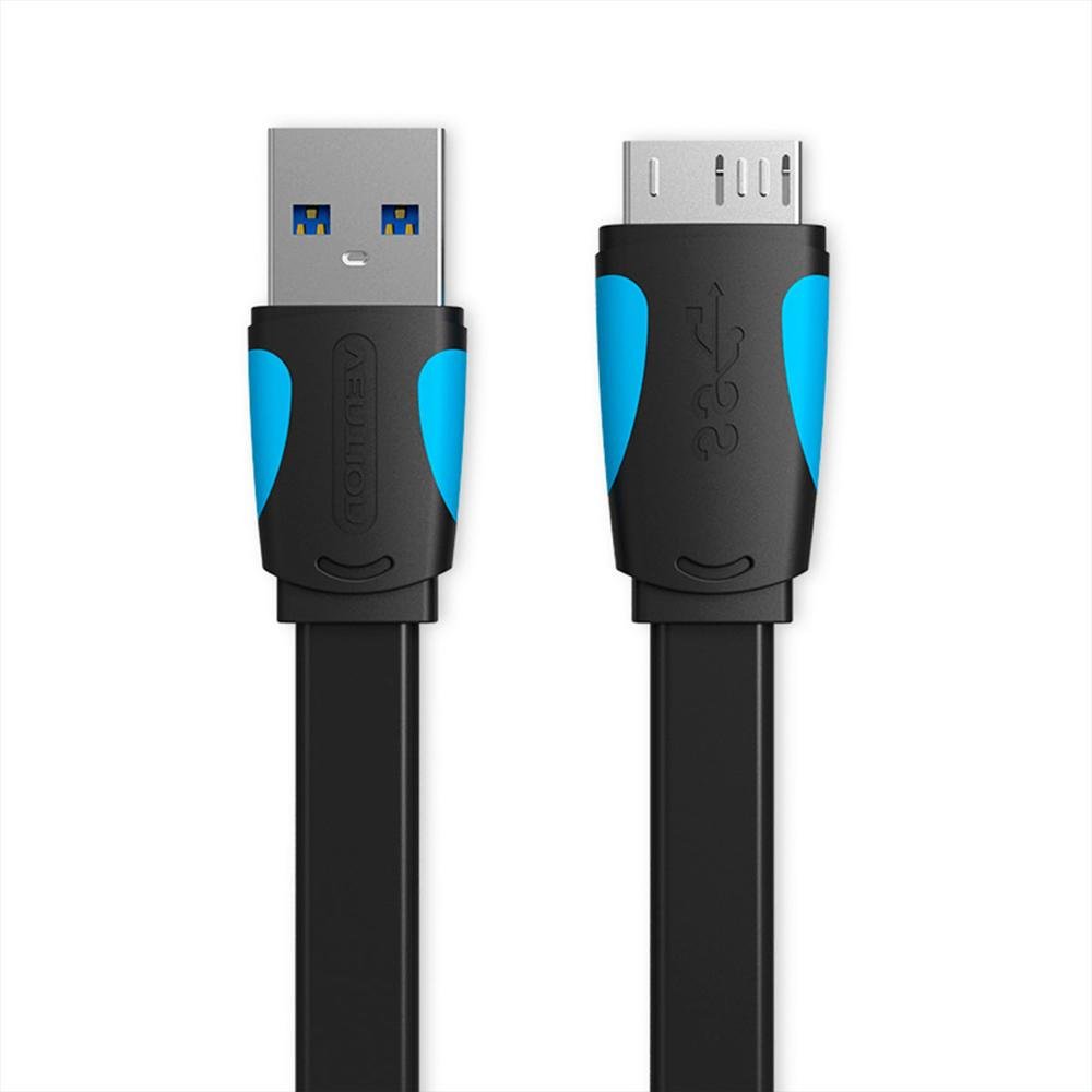 Imagem 3 de 5 do produto Cabo Vention Micro USB B 3.0, 2M, P/ HD Externo, Tablet Samsung