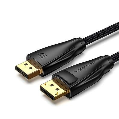 Cabo Vention Displayport 1.4 8k 60hz Premium Gamer Tv Pc 1m
