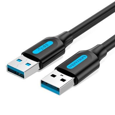 Cabo Vention USB A Macho 3.0, Base Cooler Notebook/PC - 2 Metros