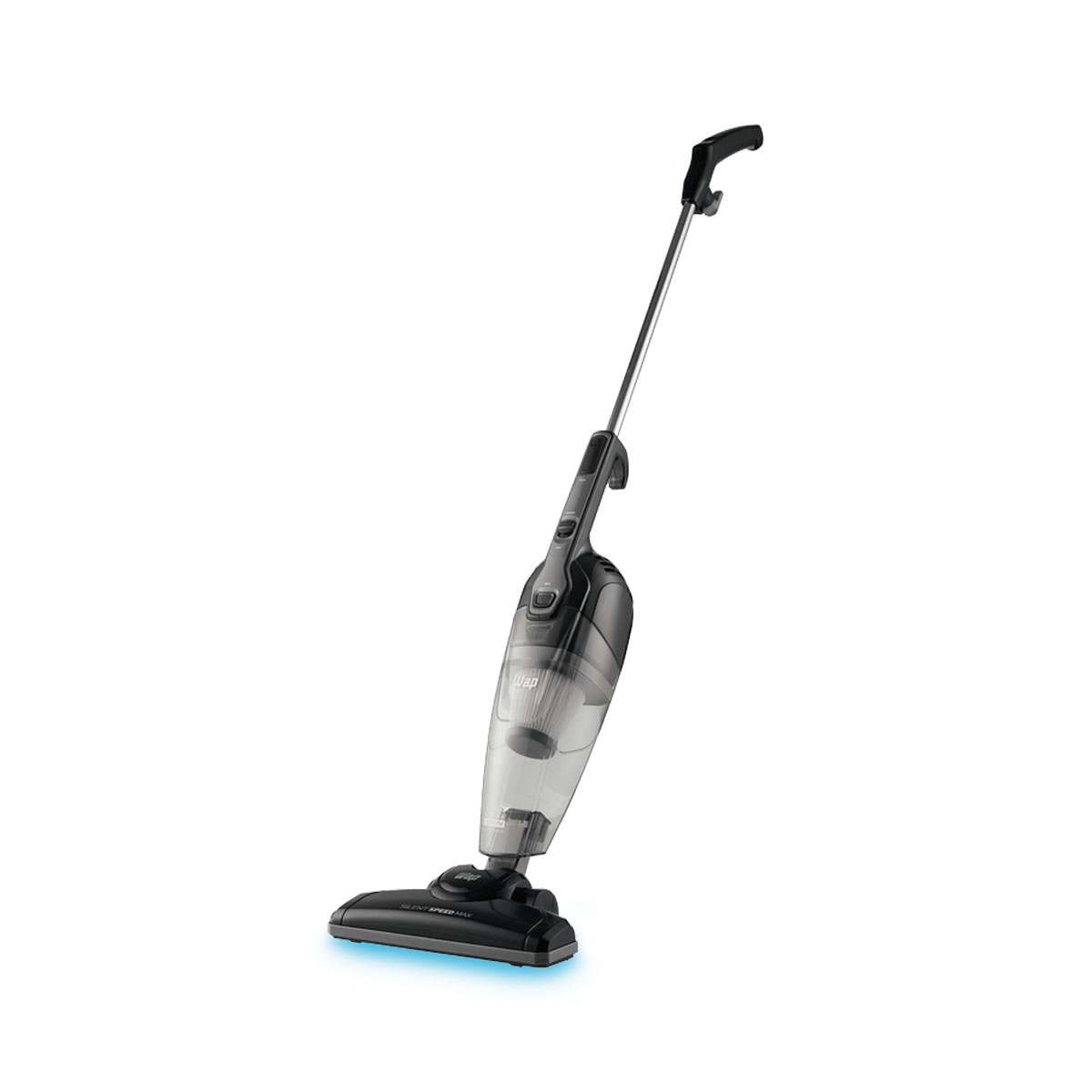 Aspirador De Pó Vertical WAP, Silent Speed Max, 3 Em 1, 1350w, 1L, 127v, Cinza e Preto