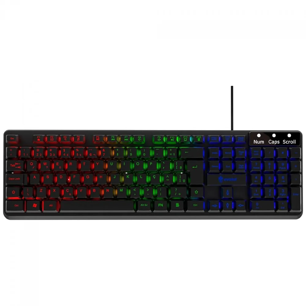 Combo Gamer Eg54 Evolut Starter teclado+mouse+fone+mousepad Combo Gamer Eg54 Evolut Starter teclado+mouse+fone+mousepad
