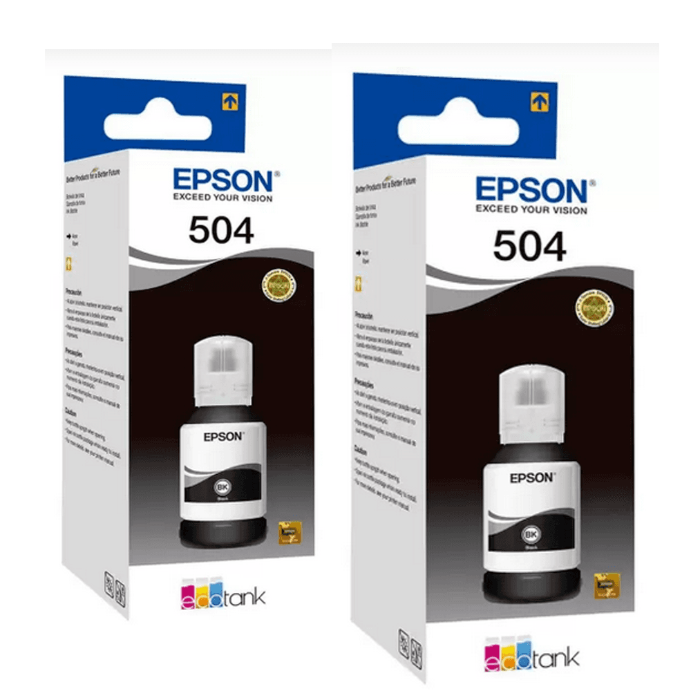 Imagem 4 de 4 do produto Tinta Epson T504 preto, 2bk