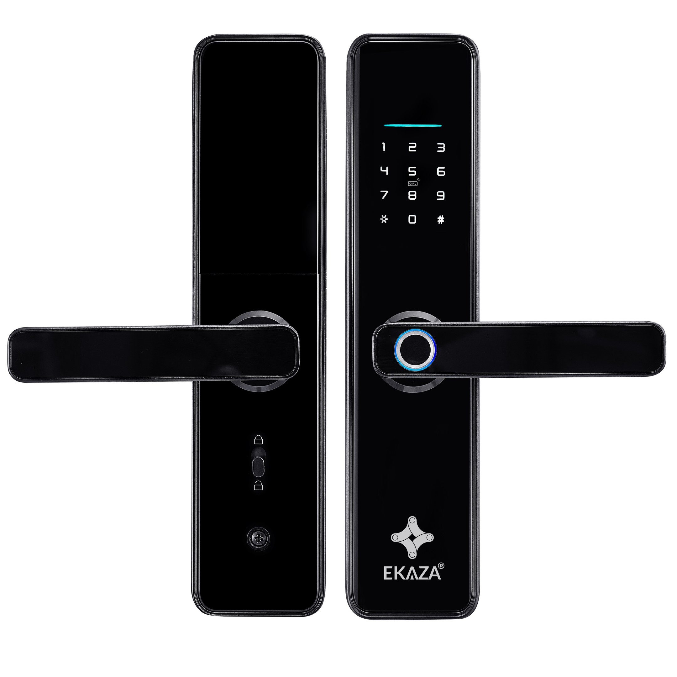 Fechadura Biométrica Ekaza Digital Pro, Para Portas - Ekav-T229
