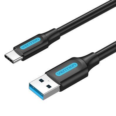 Cabo Vention USB C 3.0, Carregamento Rápido Celular, 25cm