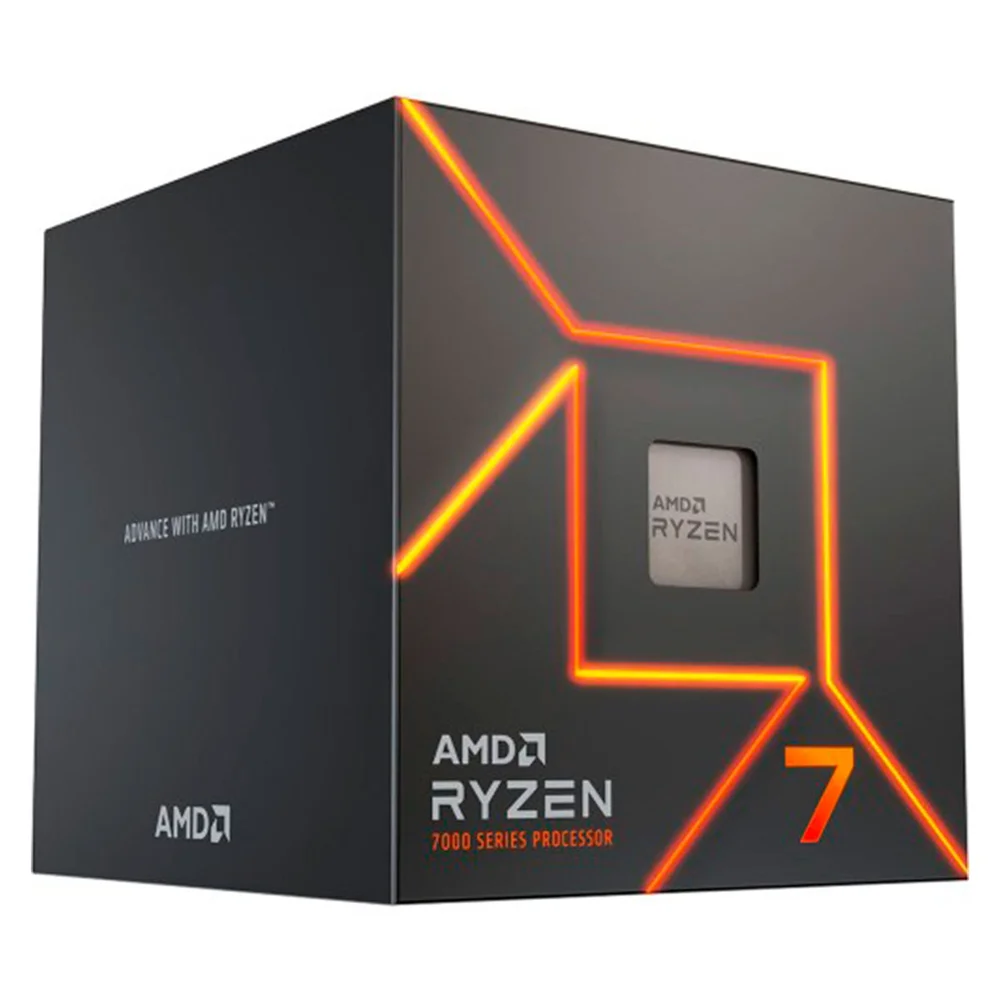Processador AMD Ryzen 7 7700, 3.8GHz (5.3GHz Max Turbo), Cache 32MB, 8 Cores, 16 Threads, AM5, Wraith Prism - 100-100000592BOX 5