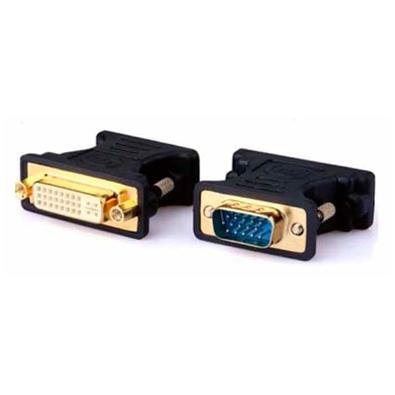 Adaptador Conversor Dvi-i Para VGA, 24+5 Pinos, DVI-I F X VGA M