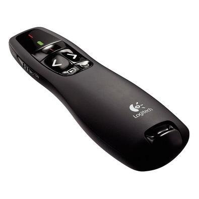 Apresentador sem fio Logitech R400 Laser Pointer - Receptor USB - 910-001354