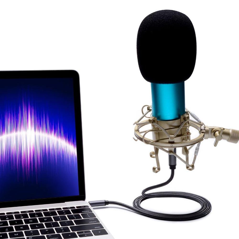 Imagem 4 de 5 do produto Cabo Áudio Vention, P2 Para P10 Estéreo, 2M, Fone/Mesa Som DJ