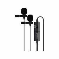 Microfone De Lapela Duplo Maono Omnidirecional Au-200