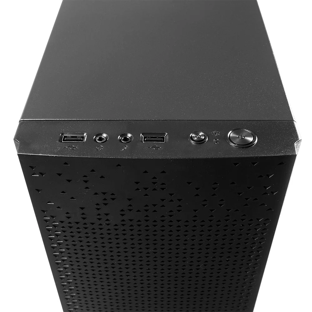 Imagem 4 de 5 do produto Gabinete C3tech Mt-29bk, Mini Tower, C/ Fonte 200W, Micro ATX, Preto