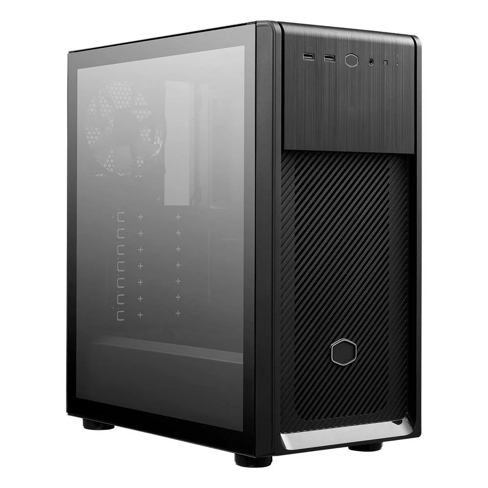 Gabinete Cooler Master Masterbox Elite 500 - Lateral Vidro Temperado - E500-KGNN-S00