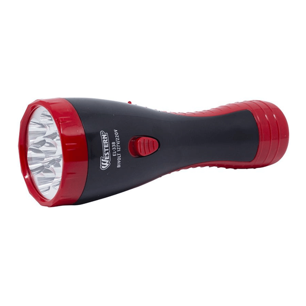 Lanterna Recarregavel Western Curta 7 LEDs