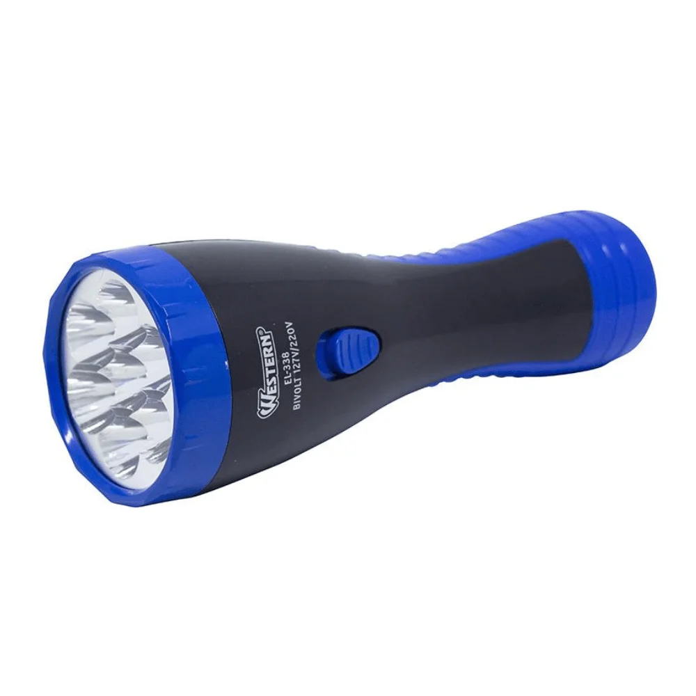 Imagem 3 de 5 do produto Lanterna Recarregavel Western Curta 7 LEDs