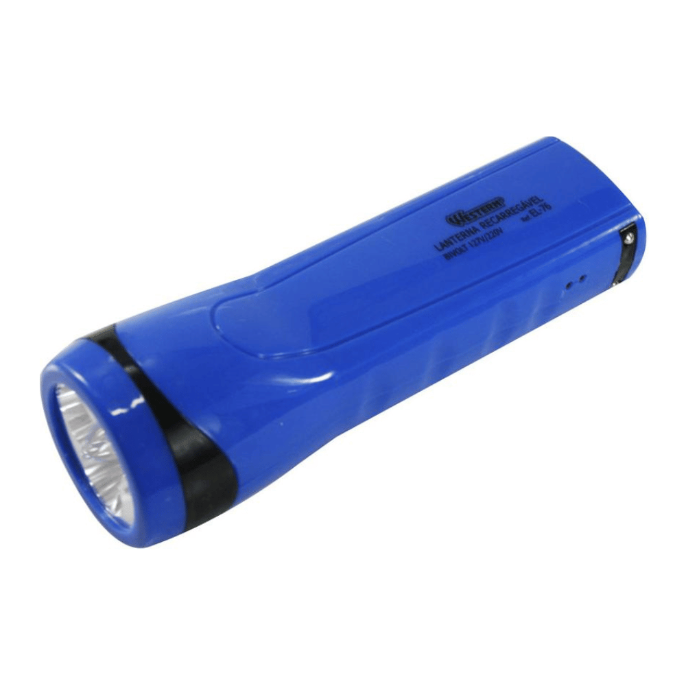 Lanterna Recarregavel Western Curta 3 LEDs
