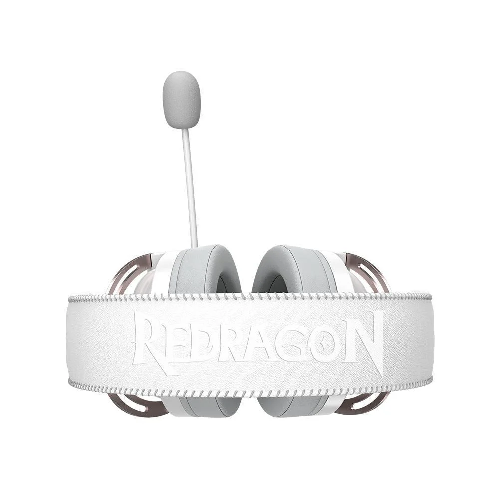Imagem 3 de 5 do produto Headset Gamer, Redragon Diomedes H388-w, Branco