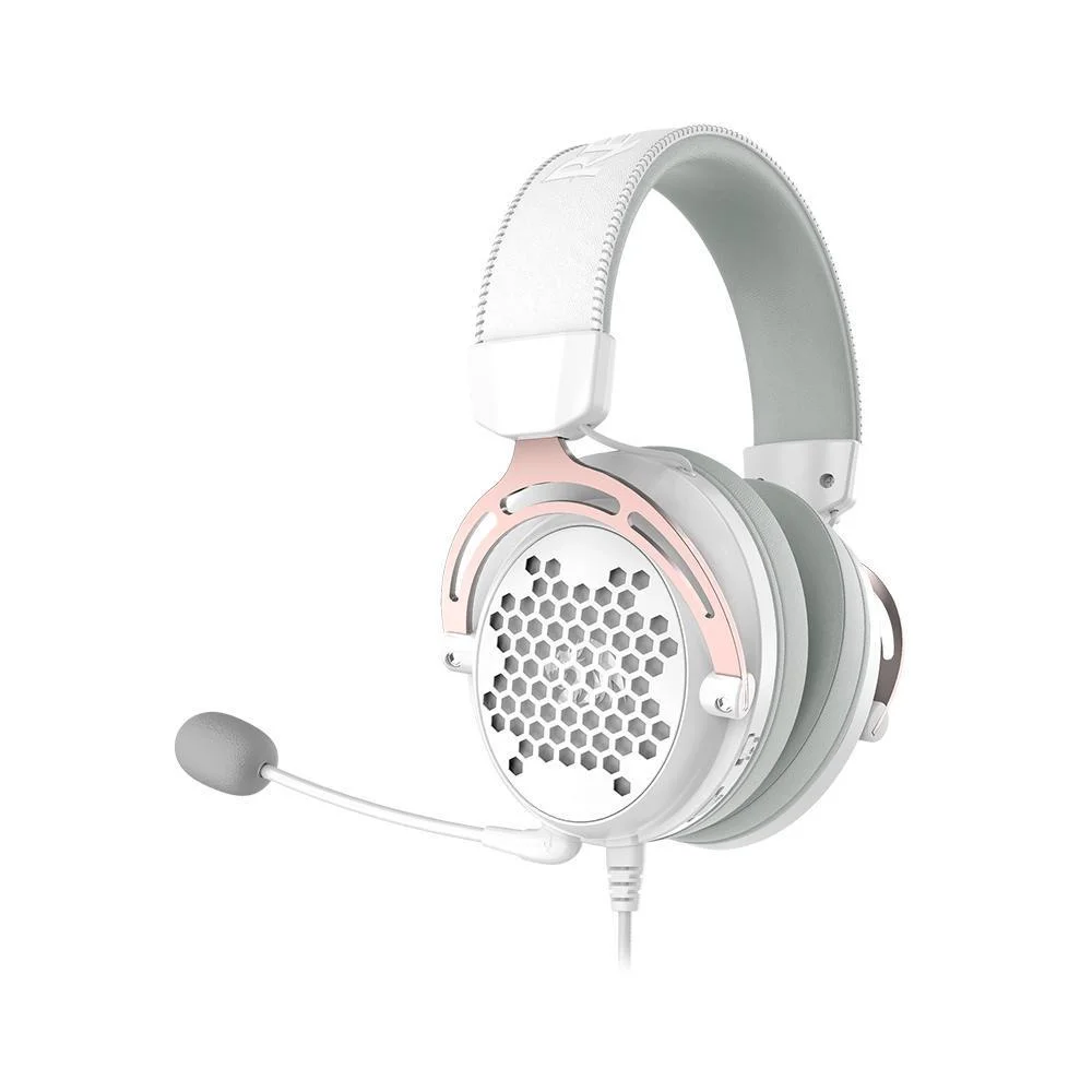 Imagem 5 de 5 do produto Headset Gamer, Redragon Diomedes H388-w, Branco
