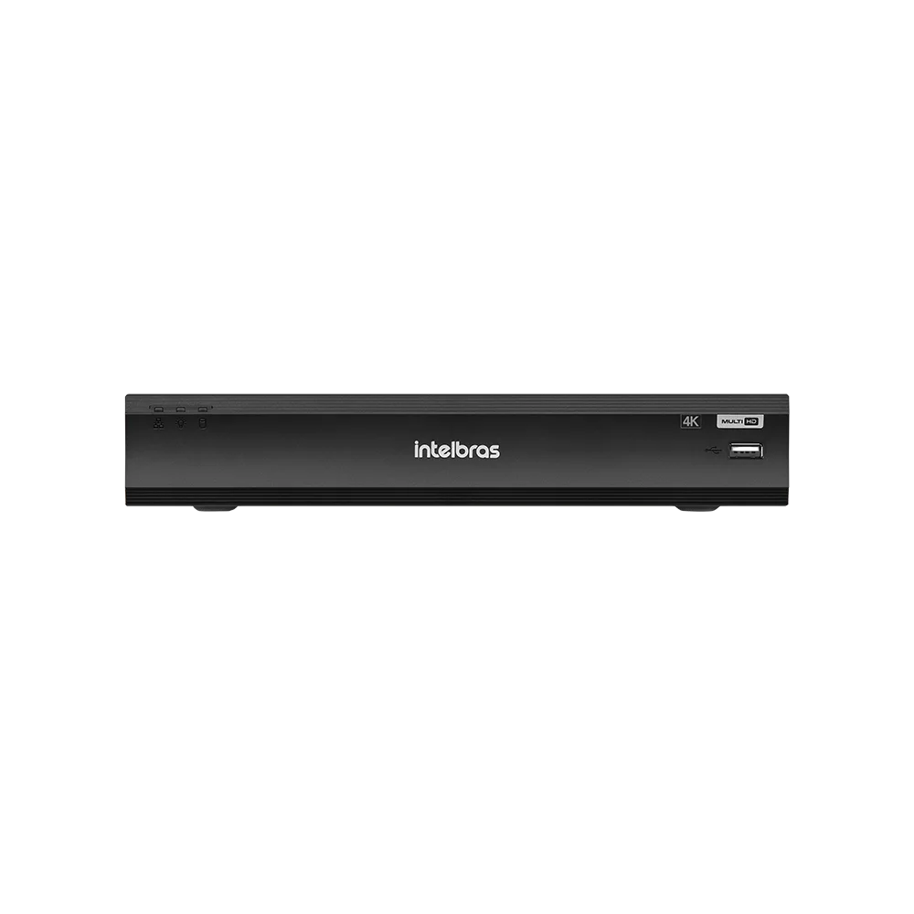 Dvr Gravador Digital De Vídeo Intelbras Imhdx 5108 4k 8 Canais Com Detecção De Veículos E Pessoas