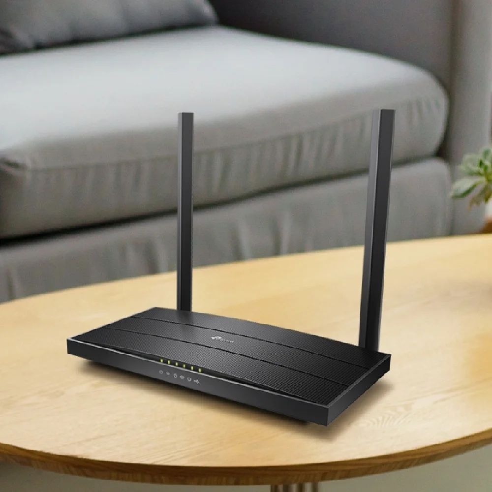 Imagem 2 de 5 do produto Roteador Wireless TP-Link XC220-G3V, 4 Portas Gigabit, Gpon Voip , AC1200MBps, Dual Band, 2 Antenas