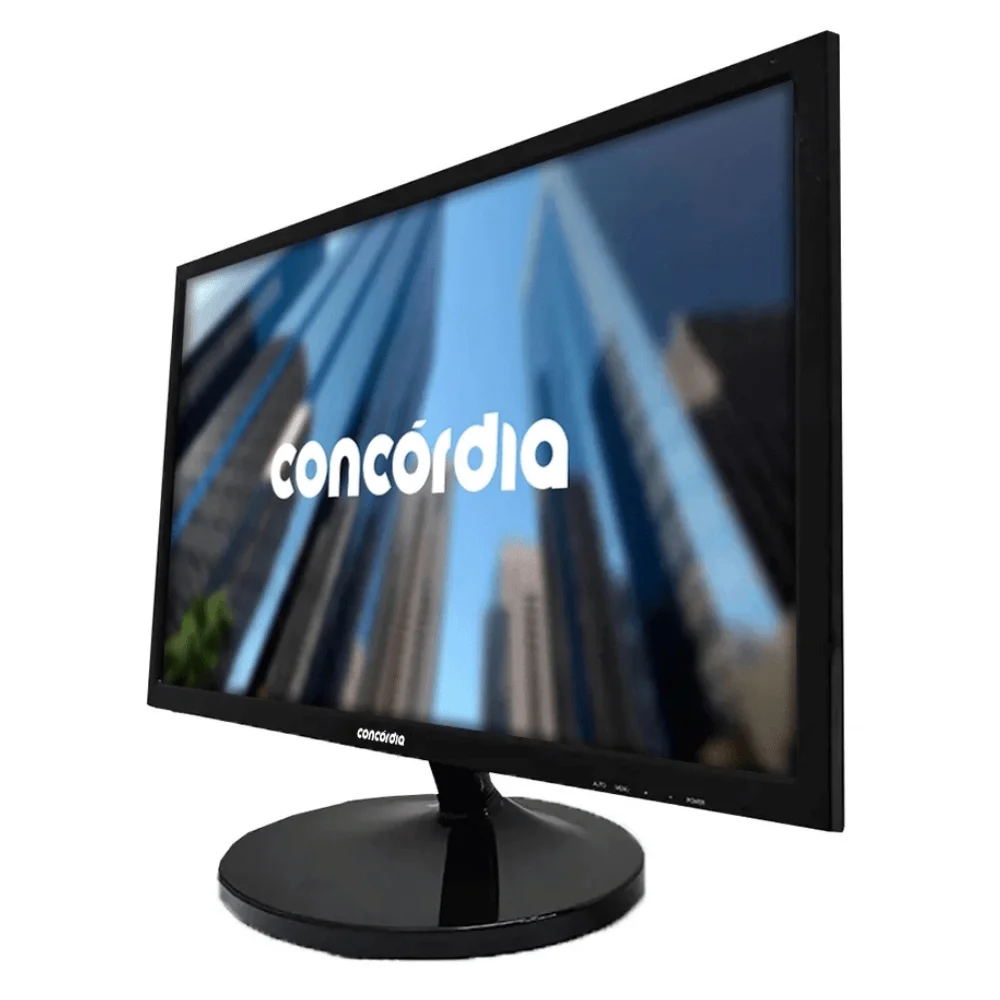 Monitor Concórdia 21.5" E215 LED - VGA, HDMI, Full HD Monitor Concórdia 21.5" E215 LED - VGA, HDMI, Full HD