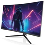 Monitor Concórdia Gamer Curvo C315Q 32", 2K, WQHD, 165hz, 1ms, 2 HDMI, DP, Ajuste de Altura e Rotação