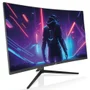 Monitor Concórdia Gamer Curvo C315Q 32", 2K, WQHD, 165hz, 1ms, 2 HDMI, DP, Ajuste de Altura e Rotação