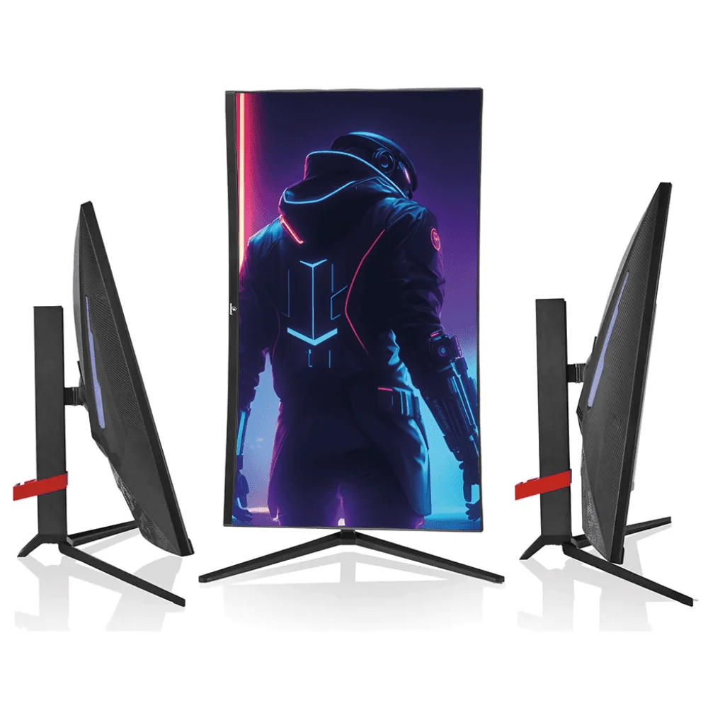Monitor Concórdia Gamer Curvo C315Q 32", 2K, WQHD, 165hz, 1ms, 2 HDMI, DP, Ajuste de Altura e Rotação
