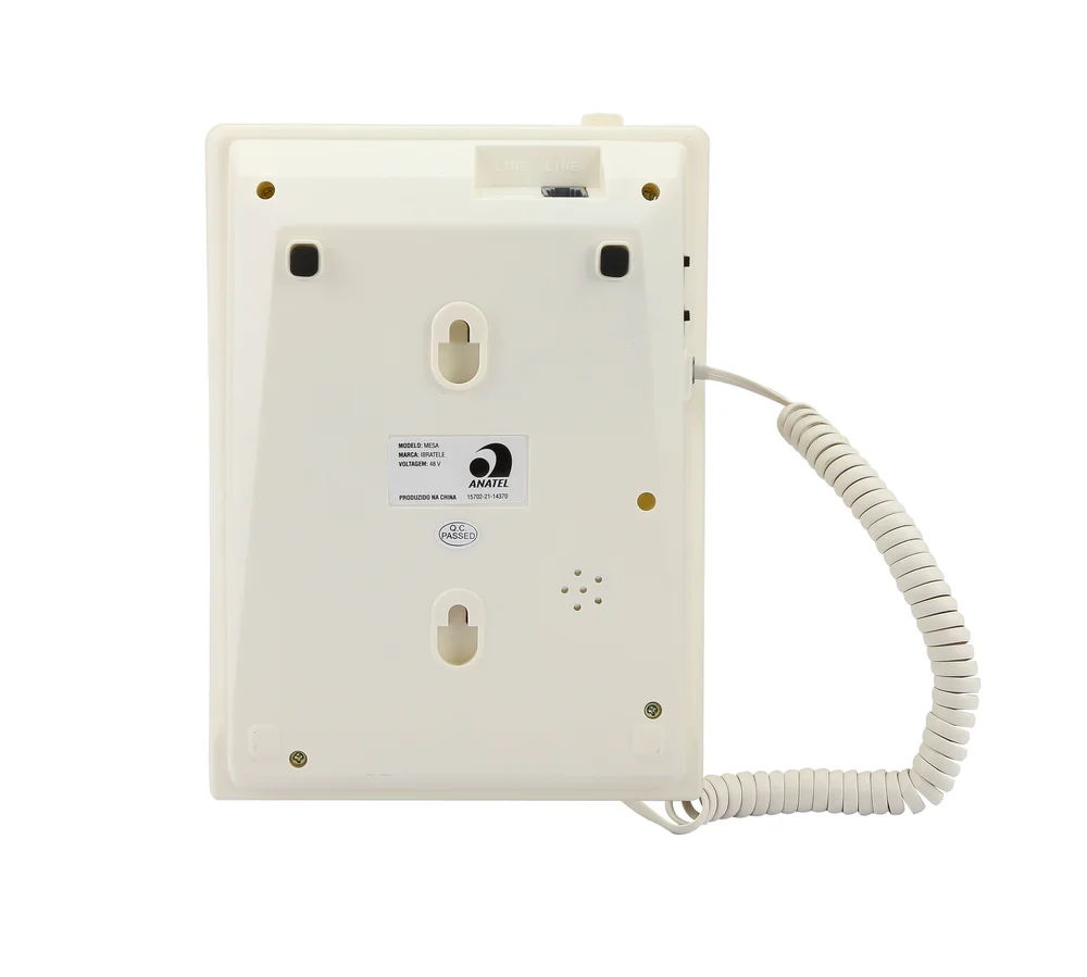 Imagem 2 de 4 do produto Telefone Fixo com Fio Ibratele, Branco