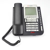 Telefone Fixo com Fio Ibratele, com Identificador de Chamadas, Preto