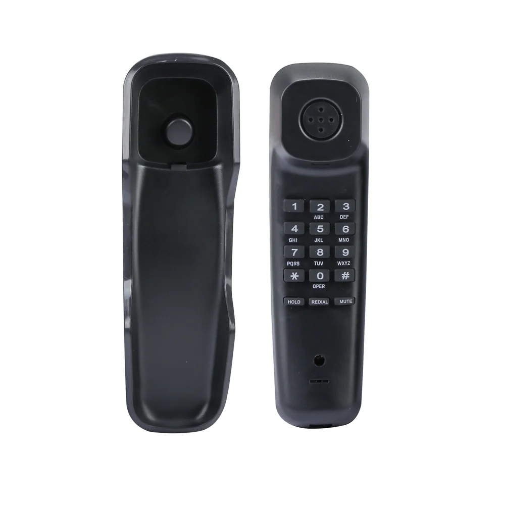 Imagem 3 de 5 do produto Telefone Fixo Ibratele Gondola, luz indicativa de chamada, Preto