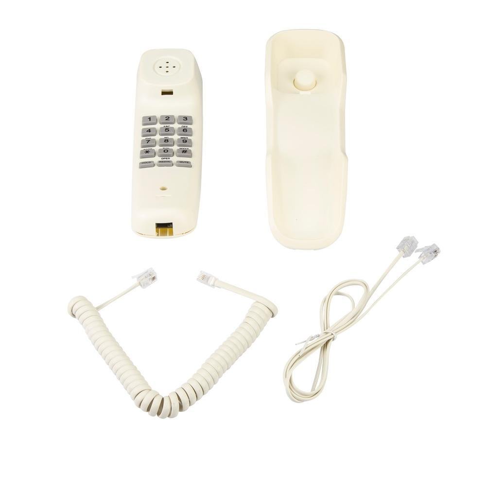 Imagem 5 de 5 do produto Telefone Fixo Ibratele Gondola, luz indicativa de chamada, Branco