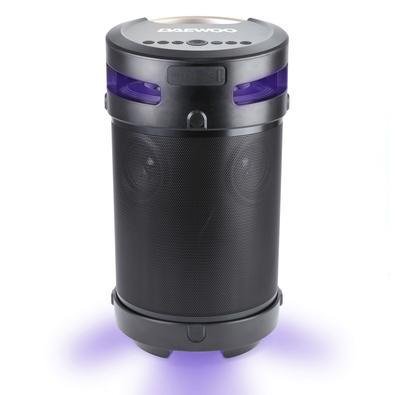Caixa De Som Portátil Daewoo Dw281, Bluetooth, TWS, Soundtower, IPX5, Preta E Azul