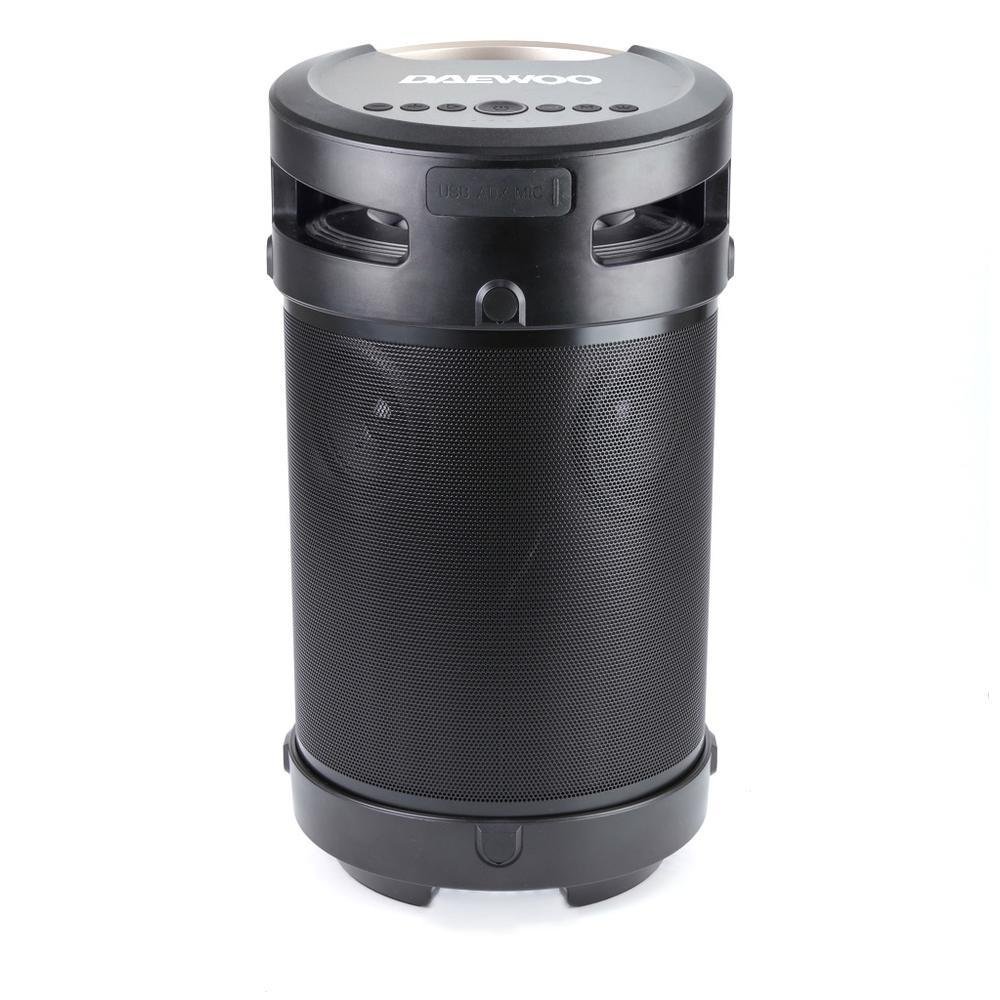 Imagem 4 de 5 do produto Caixa De Som Portátil Daewoo Dw281, Bluetooth, TWS, Soundtower, IPX5, Preta E Azul