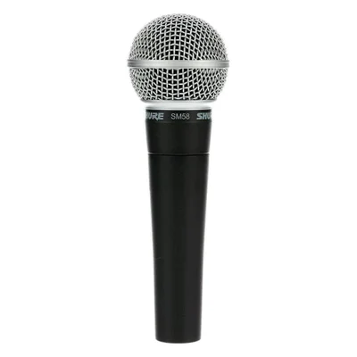 Microfone Com Fio Shure , Sm58lc