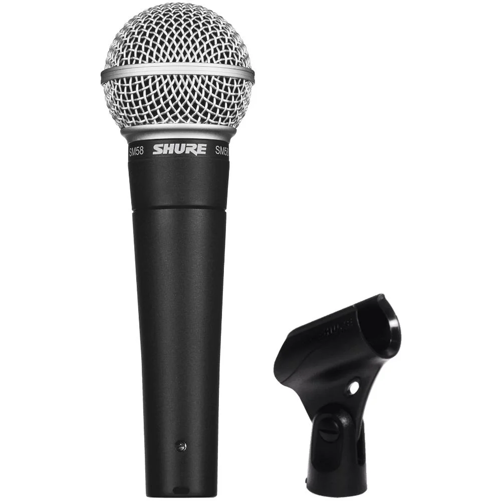 Microfone Com Fio Shure Sm58lc KaBuM