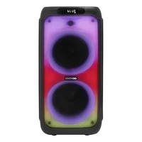 Caixa De Som Amplificada Daewoo Dw2000, Partybox, Bluetooth, 1200w, LED RGB, Preta