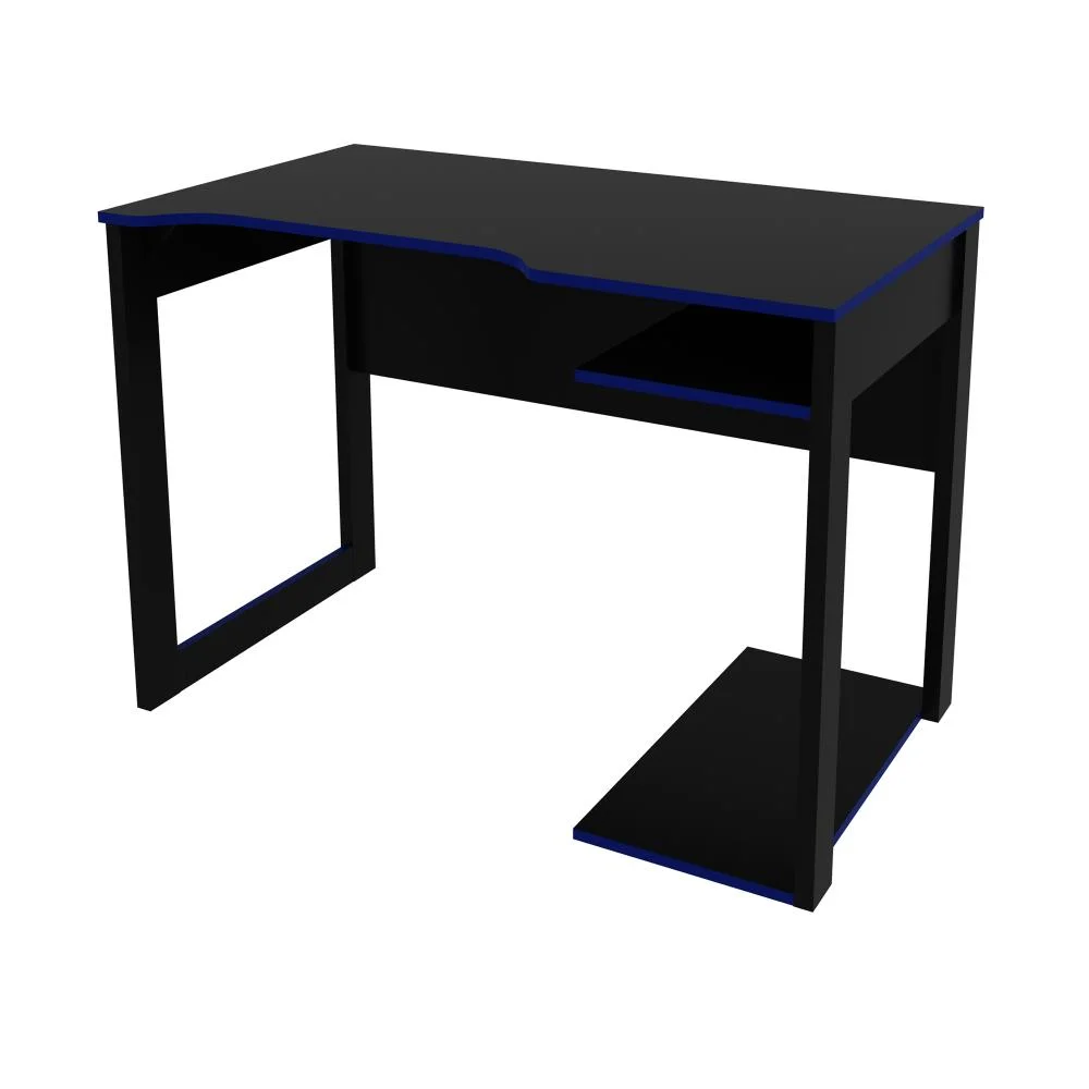 Imagem 3 de 5 do produto Escrivaninha ME4161 1 Prateleira Tecnomobili Preto