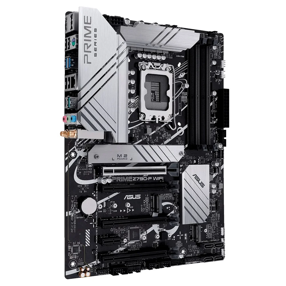 Imagem 2 de 5 do produto Placa-Mãe Asus Prime Z790-P, Intel LGA 1700, ATX, DDR5, Wi-Fi, Bluetooth 5.2 - 90MB1cj0-M0eay0